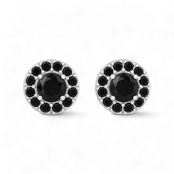 Item | Buy Orbit Diamond Stud Earrings in 18KT Gold | SPOP Enterprise Global